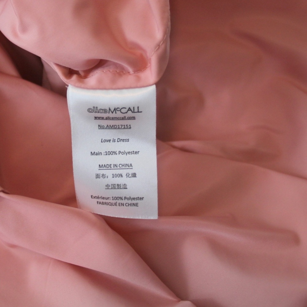 Alice McCall Love Is Greed Ballet Pink Cut Out Bow Shoulder Midi Dress 2 - Picture 6 of 6